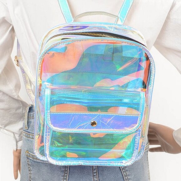 Hologram Pvc Backpack - Picture 4 of 4